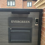 Parcel Box For Homes Sierra Rear Access Anthracite Grey