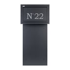 Parcel Box For Gates And Fences   Rear Access Parcel Box   Sigma Paco