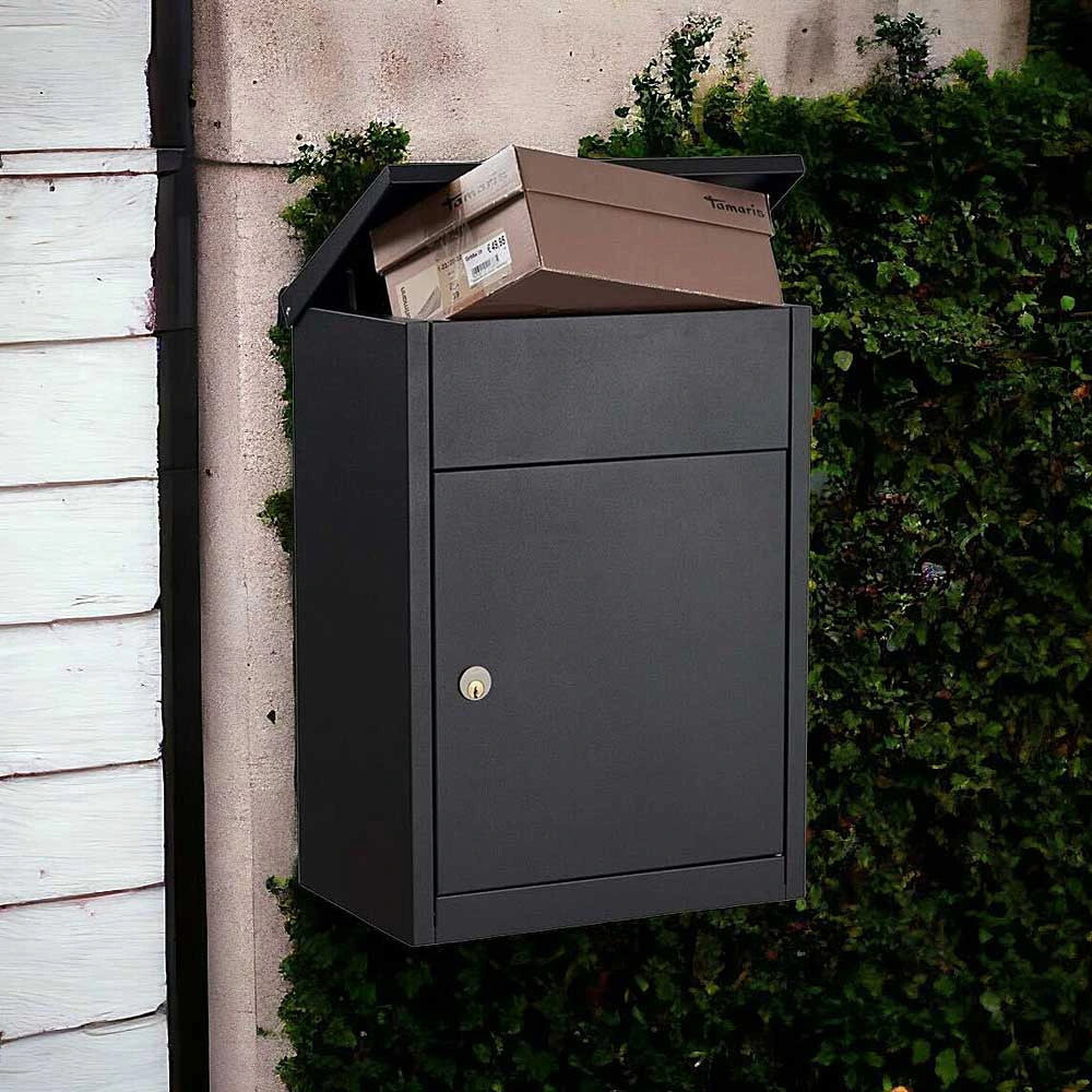 Wall-mounted parcel box Allux 500 for secure home deliveries