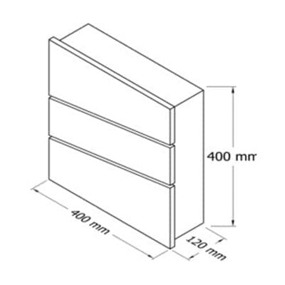 Wall Mounted Modern Post Box Swift