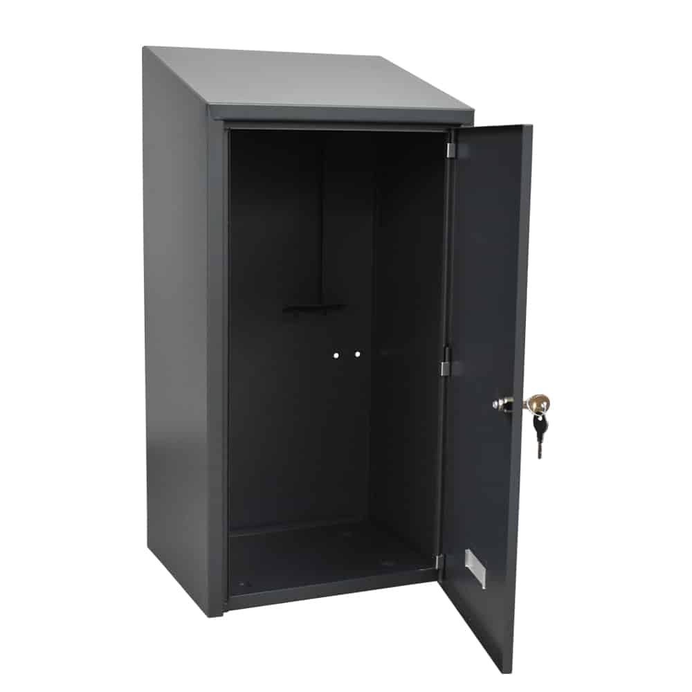 Post box for railings w3-7 Vertical