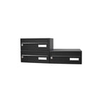 Wall Mounted Post Box for Flats Locking Letterbox Galvanised Steel - LBD-015 City Hall