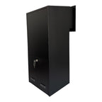 Rear Access Parcel Box For Gates And Fences   Sigma Paco VE2   Back Side Angle