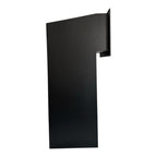 Rear Access Parcel Box For Gates And Fences   Sigma Paco VE2   Side