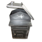 Image showing Rustica XL letterbox with lid opening