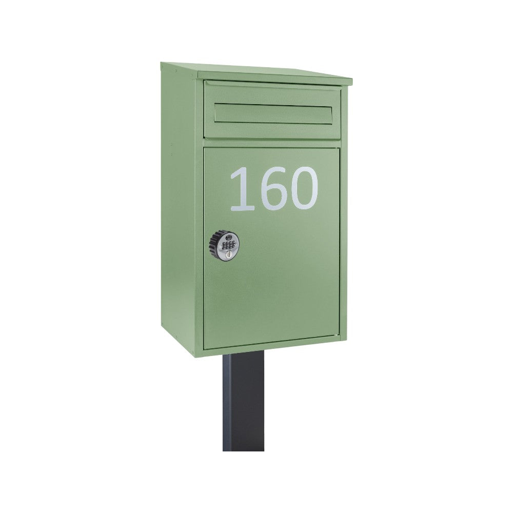 Parcel Box With Letterbox Free Standing – Woodpecker with FR-2 Stand