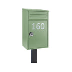 Parcel Box With Letterbox Free Standing – Woodpecker with FR-2 Stand