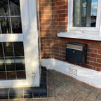 Secured Outdoor Wall Mounted Letterbox   Allux 250