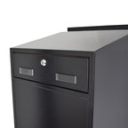 Sigma High Capacity Lockable Parcel Box Rear Zoom