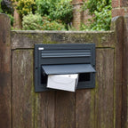 Sigma Parcel Box For Gates And Fences WIth Letterbox