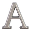 Small House Letters Silver A