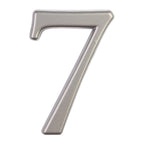 Small House Numbers 7 Silver