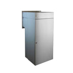 Through The Wall Telescopic Parcel Box Omega Stainless Steel