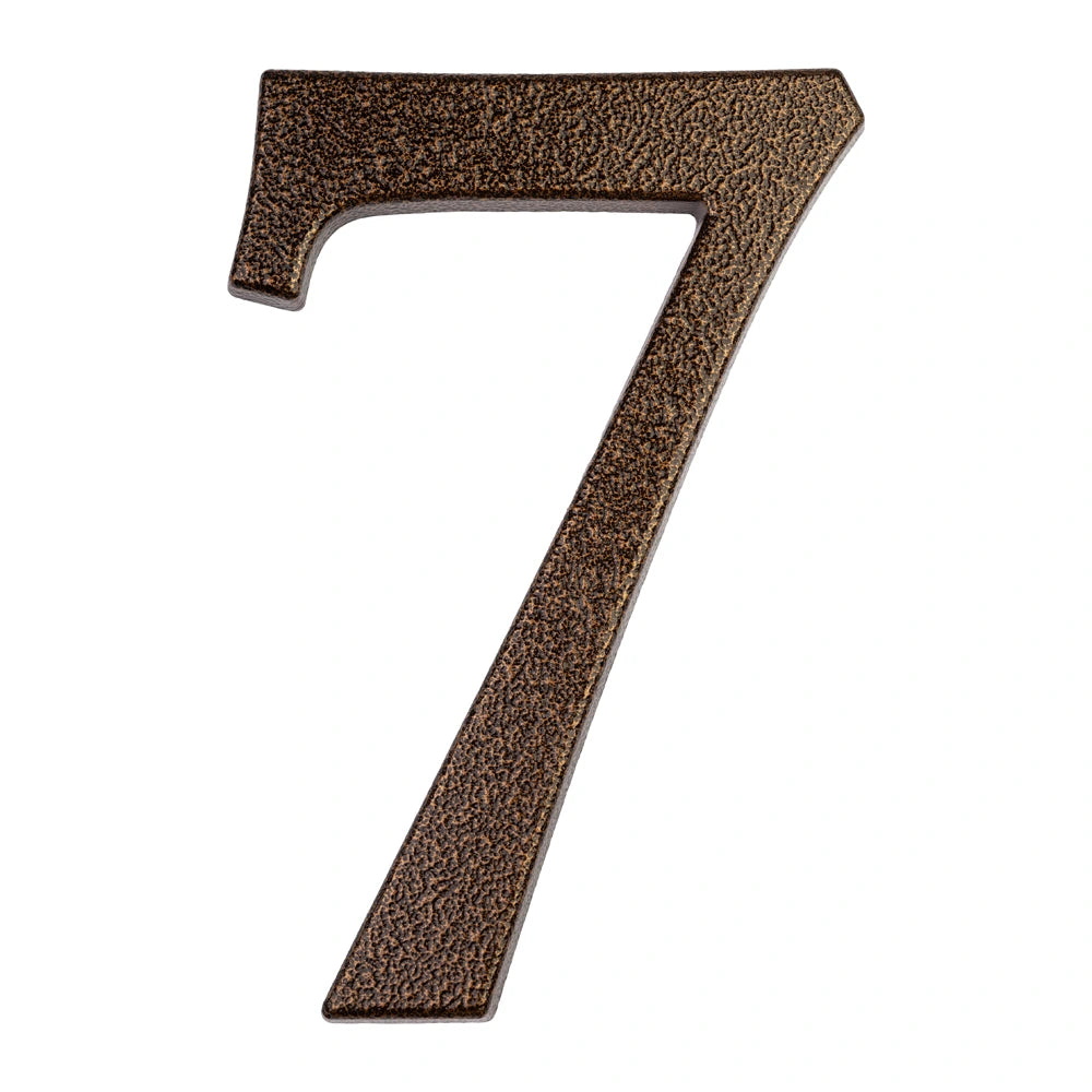 Street Numbers For House 7 Bronze