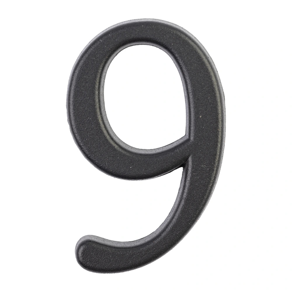 Street Numbers For House 9 Graphite Small