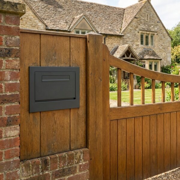Extra Large Parcel Box for Gates & Fences & Side Panels – Epsilon GM