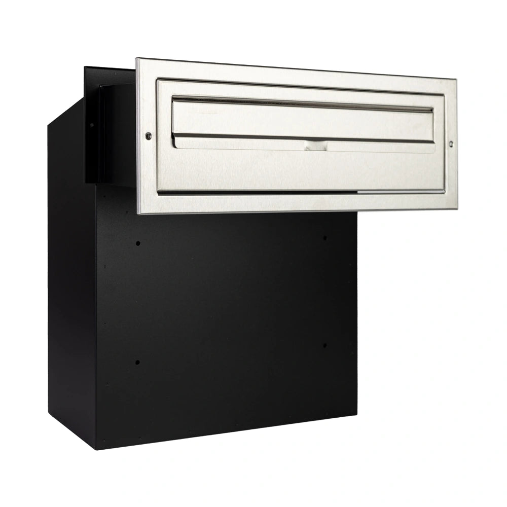 Through The Wall Stainless Steel Front Mail Chute W3 4 XL