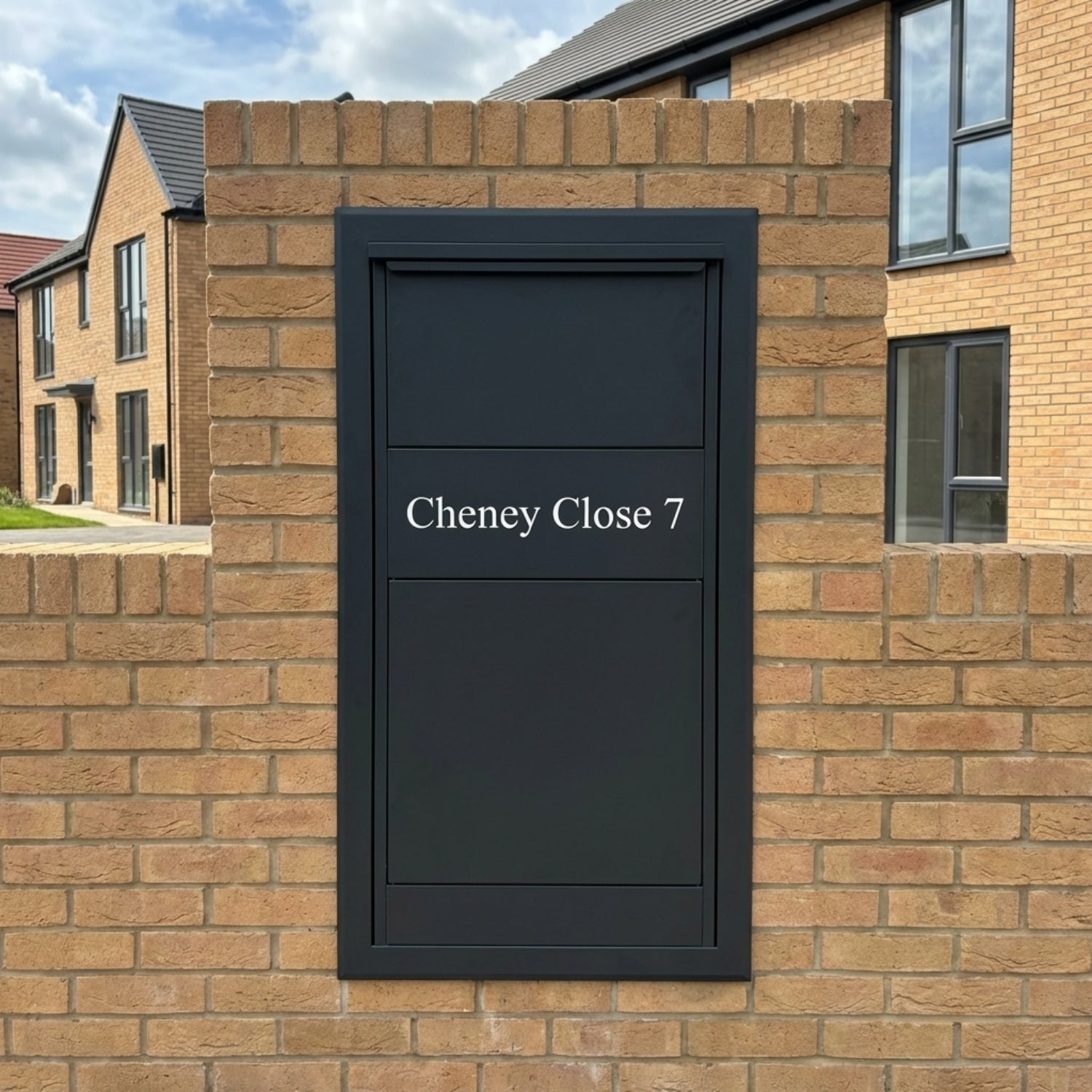 Extra Large Built In Parcel Drop Box Front Access – Buzzard RM