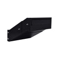 Through The Wall Letterbox   SM In Matt Black   Front
