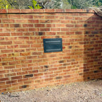 Through The Wall Parcel Box   Sierra   Black   Lifestyle Photo 1