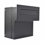 Through The Wall Post Box LFD 04 Black