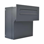 Through The Wall Post Box LFD 04 Dark Grey