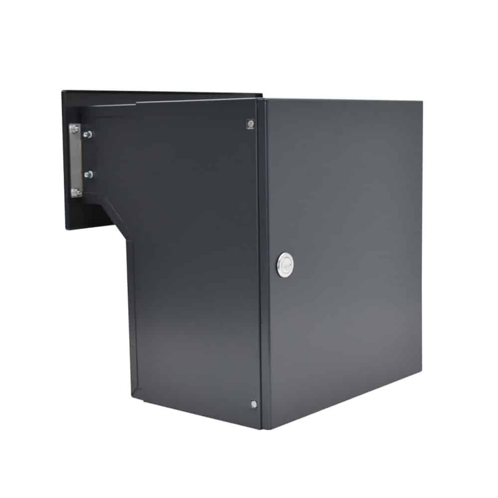 Through Wall Letterbox LFD 042 Dark Grey