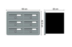 Tocco Di Italia Modular 270 2x3 Recess Mounted Post Boxes For Flats