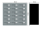 Tocco Di Italia Modular 270 Recess Mounted Post Boxes for Flats