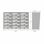 Tocco Di Italia Slim Wall Mountedx15 Drawing