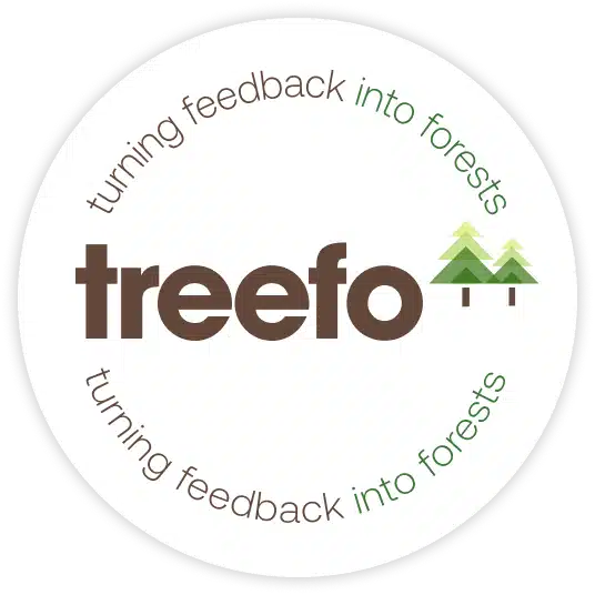 Treefo White Logo