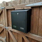 W3 2 Gate And Fence Mounted Rear Retrieval Letterbox