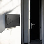 Wall Mounted Black Contemporary Post Bx Gavia Live