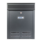 Wall Mounted Dark Grey Post Box Magnum