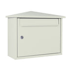 Wall Mounted External Post Box Kestrel   Pebble Grey