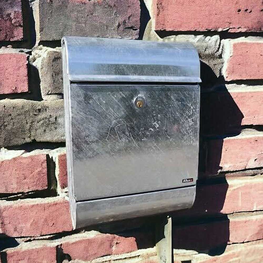 Wall Mounted Heavy Duty Galvanised Steel Post Box