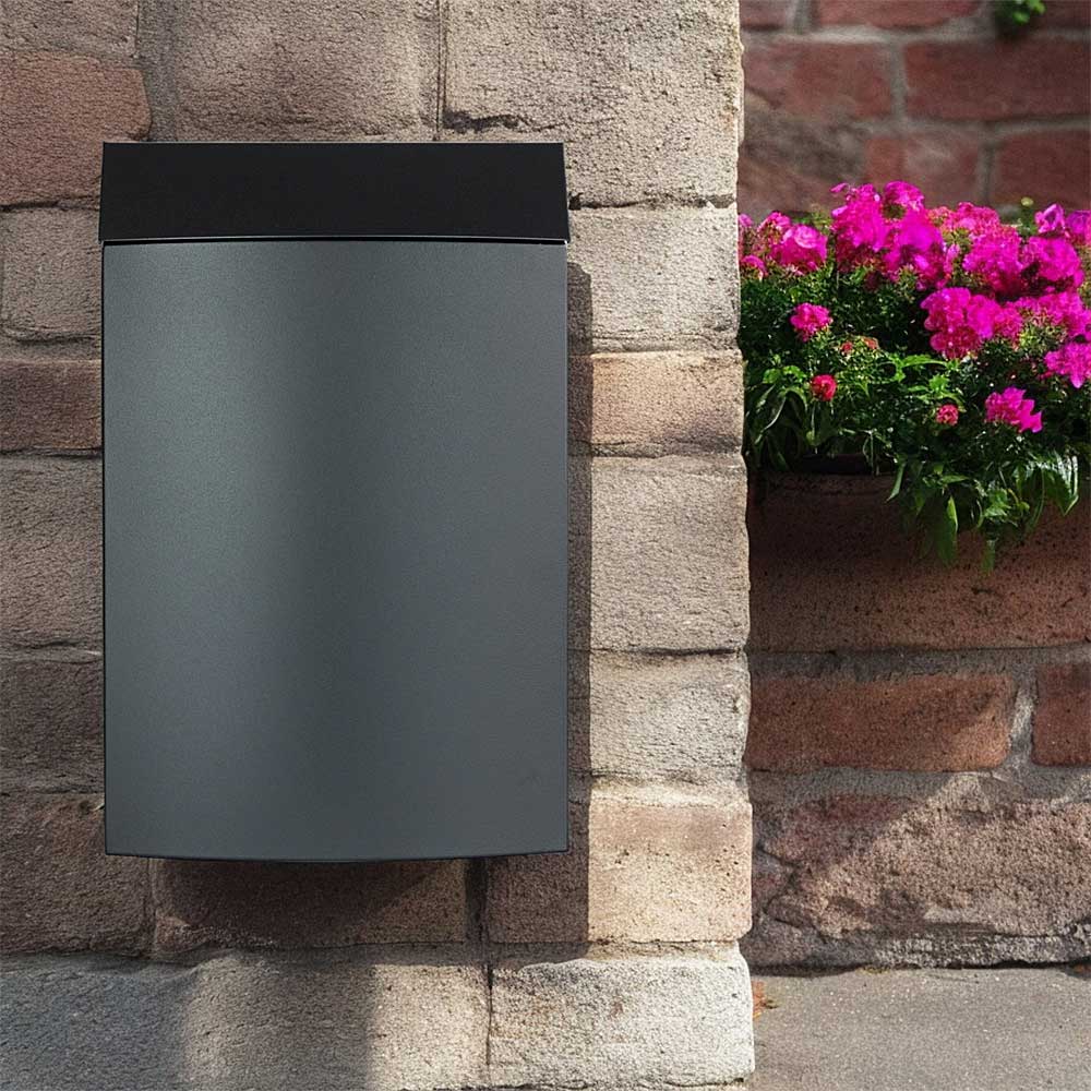 Wall Mounted Minimalistic Letterbox Wren Photoroom