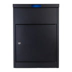Wall Mounted Outdoor Parcel Box ParcelPod 1 Black