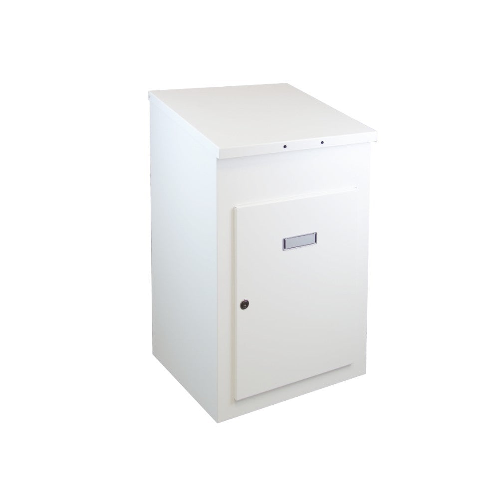 Wall Mounted Parcel Box For Home Large External Locking Weatherproof Delta XL White