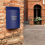 Wall Mounted Post Box Wren Midnight Blu