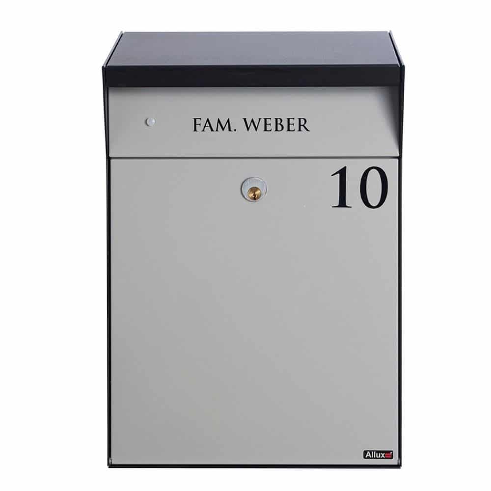 Wall Mounted Letter Box Bjorn Allux