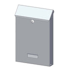 Wall Mounted Letterbox Sd Model Drawing
