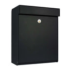 Wall Mounted Post Box Allux Grundform Black