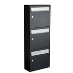 Allux Hc4 4 Bank Blk Communal Postboxes