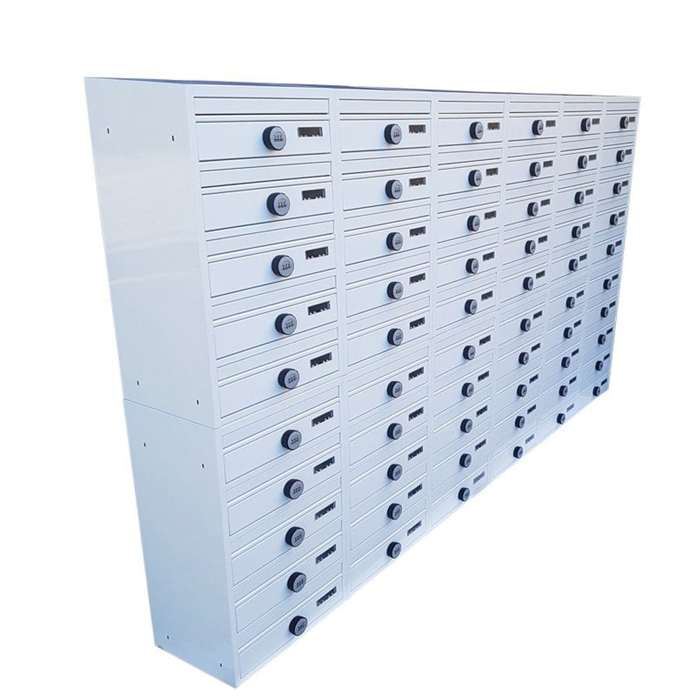 Communal Letterboxes For Flats E1 Urban Easy For Student Accomodation With Combination Lock