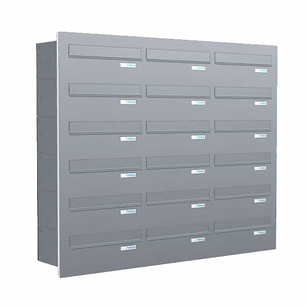 Communal Letterboxes Lbd 045 Door Panel 18 Bank
