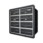 Communal Postboxes For Flats Tocco Di Italia Recess Mounted
