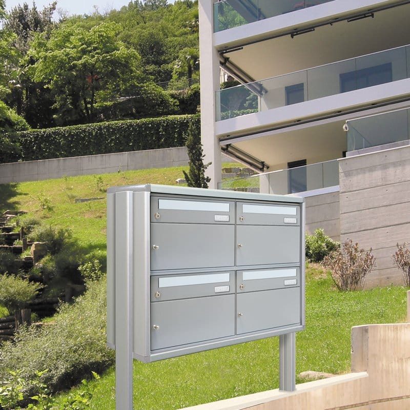 external letter and parcel box