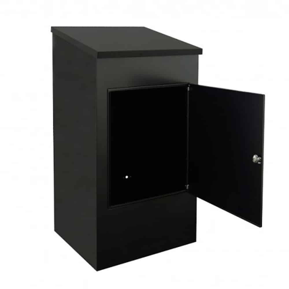 Free Standing Post Boxes Delta Xxl Black