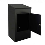 Free Standing Post Boxes Delta Xxl Black